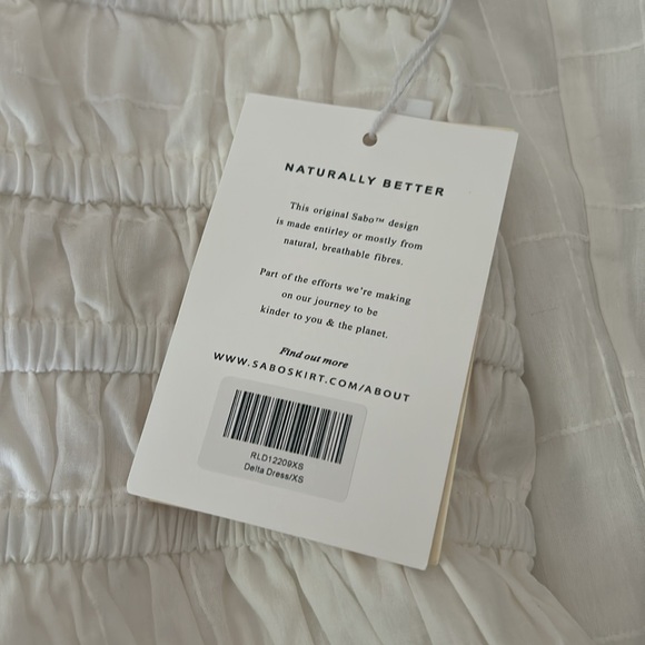 Sabo Skirt White Maxi Dress - Picture 3 of 7